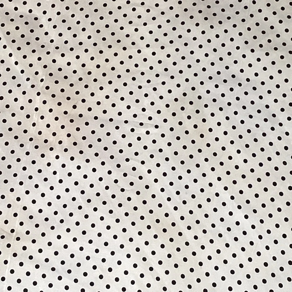 Carolina Herrera yellow polka dots scarf